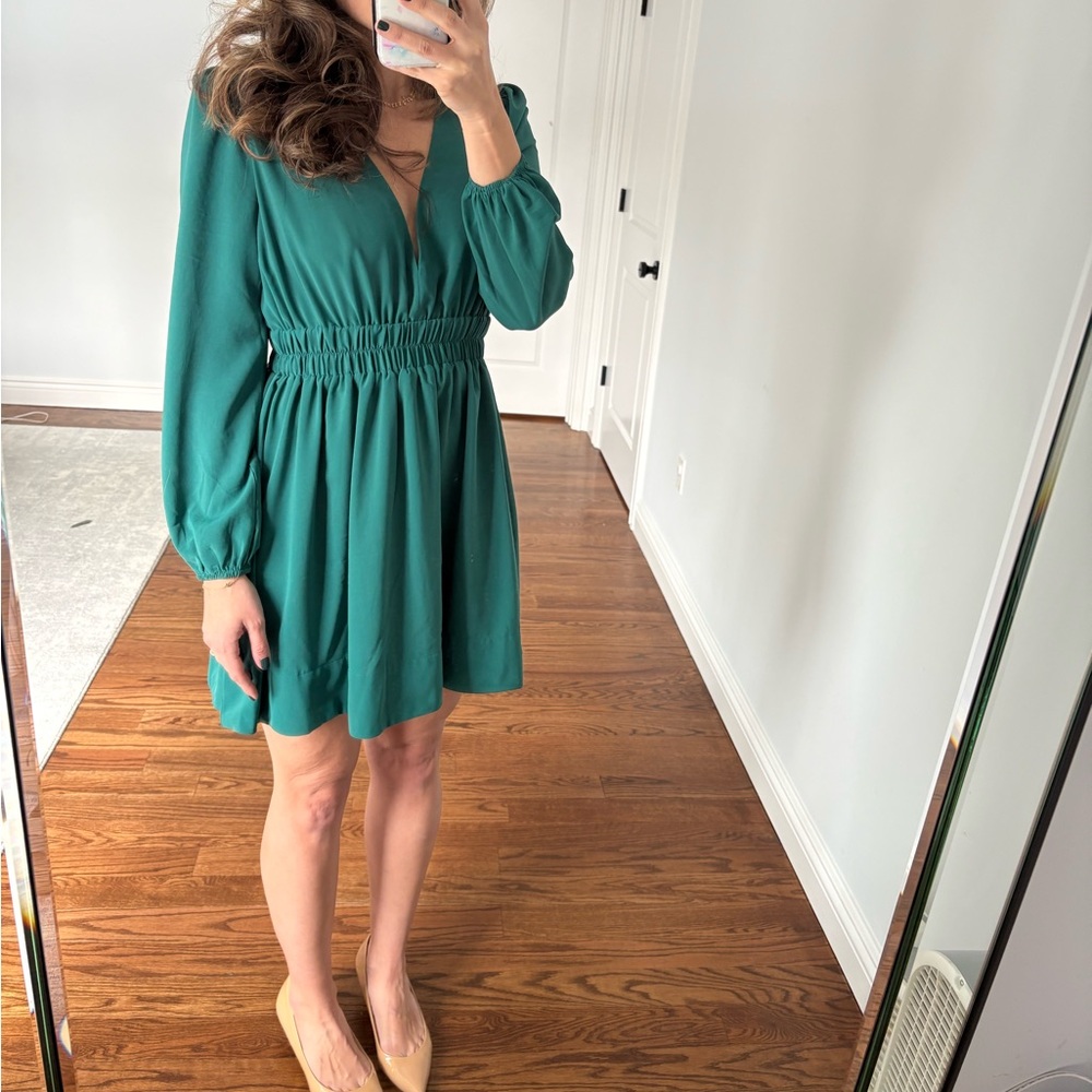 Green dress